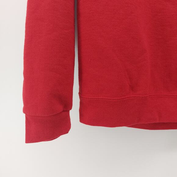 Jerzees Nublend Ugly Christmas Sweater Red Star Trek Size M - Picture 10 of 15